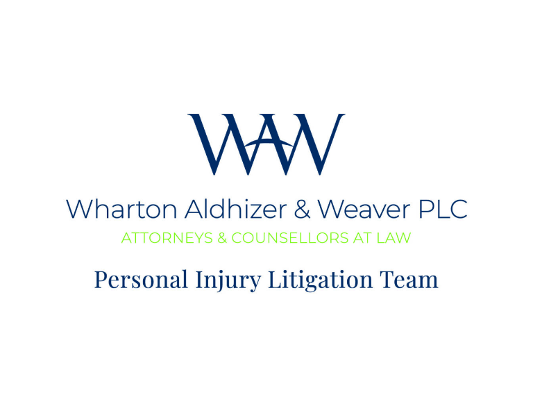 WHARTON ALDHIZER & WEAVER, PLC'S PERSONAL INJURY LITIGATION GROUP LOGO